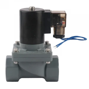 Hewcho CPVC UPVC Anti-Corrosive Solenoid Valve for Acid and Gas Alkali Chemical