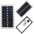 Import High efficiency good quality 200w 250w 280w 300w low price solar cell OEM solar panel for home hot plates from China