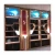 Import High-End Wooden Wine Cabinet Display Cabinet Is Used To Display Tea Wine Red Wine Wood Display Case from China