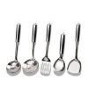 High quality 6 pieces stainless steel Plastic handle Cooking Kitchen Cooking Utensil