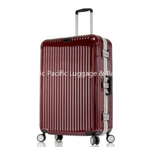 High Quality ABS PC Luggage with Aluminium Frame