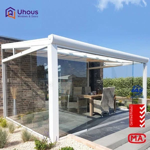 high quality aluminium glass garden room