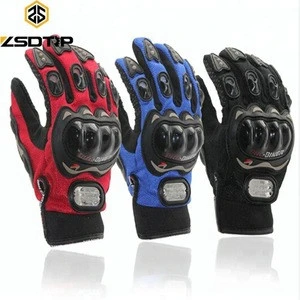 High Quality and Wholesale Full Finger gloves Riding Motocross Sports Washable Glove motorcycle