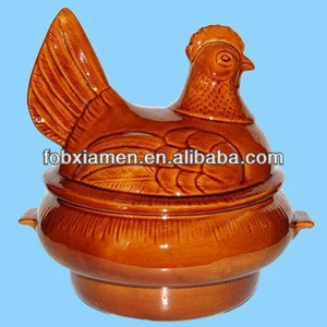 High Quality Ceramic Large Turkey Soup Tureen Set