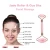 Import High Quality Facial Care Natural Jade Massager Rose Quartz Facial Massager Natural Pink Jade Roller from China