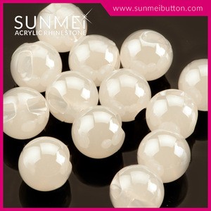 High Quality Fashion Colored Acrylic Round Plastic Beads