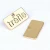 Import High Quality Gold Custom Logo Metal Label For Swimwear from China