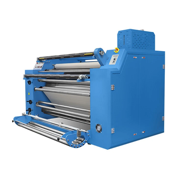 High quality heat transfer roller press rotary textile printing machine