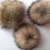 Import High quality jtfur fuzzy wholesale soft real racoon fur pom pom from China