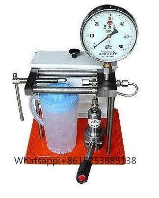 High quality PJ40 CRDI common rail diesel injector nozzle tester