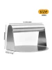 High Quality Professional Stainless Steel Round Shape Smash Press Hamburger Press Patty Maker Sandwich Press Burger Smasher