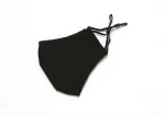 High quality wholesale black adjustable face mask