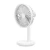 Import High Speed Portable Air Cooling Mini Plastic Fan Blade Usb Tapletop Small Electric Fans With 4000mAh from USA