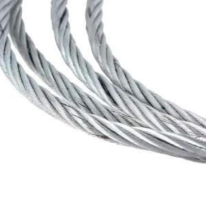 High Tensile And Quality Galvanized Steel Wire 12mm 1x19  Galvanized Steel Wire Rope