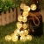 Import Holiday IP65 waterproof garden outdoor 7m 50 pieces led solar bulb string light,christmas bubble string lights from China