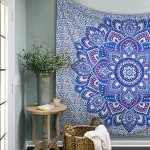 Home Decoration Custom Made Cotton Polyester Wall Hanging Tapestry