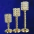 Import Home decoration use and metal candle holder , gold flower vase , crystal candle stand from China