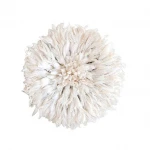 home wall hanging decor african juju hat, juju feather hat for sale