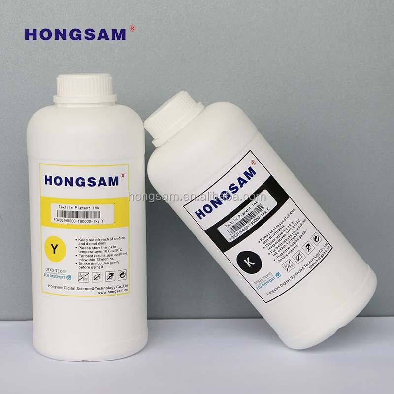 Hongsam DTG pigment ink for transfer printing film