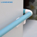 hospital pvc wall mounted handicap rails