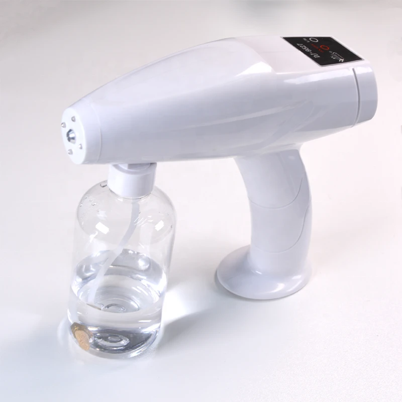 Hot atomizer usb hand sanitizer sprayer portable blue ray anion nano spray gun for disinfection sprayer sterilization equipment