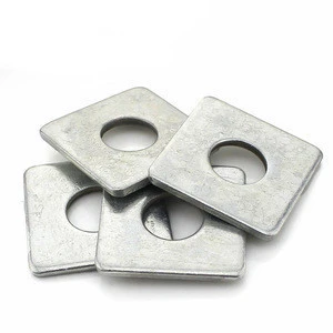 Hot Dip Galvanized Steel Square Flat Washers