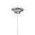 Import hot dipped gavanized 10m single arm street light pole high mast light pole from China