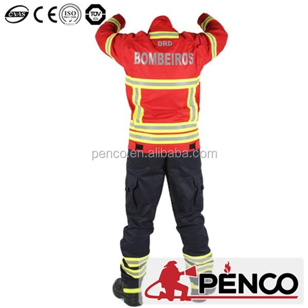 Hot NFPA Standard Nomex IIIA fire fighting suit/fire PPE for fireman