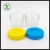 Import hot sale baby food glass jar salad jam cheese dessert glass bottle with hermetic plastic color lid and Silicone ring 3oz 4oz from China
