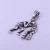 Import Hot Sale Bird Call Whistle Antique Silver Metal Pendants from China