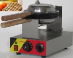 Hot sale electric mini egg bubble penis waffle stick cone maker lolly waffle maker commercial