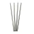 Hot sale food grade barware customized stainless steel silver drinking straw for Coffee Shop