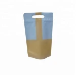 Hot sale food grade stand up bag for baby fruit puree/drinking water pouch from China factory