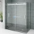 Import hot sale frameless sliding glass shower door custom parts from China