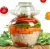 Import hot sale household small food pickle storage glass jars from China