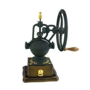Hot Sale Manual Antique Hand Coffee Grinder With Flywheel
