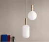 Hot Sale Modern Creative Northern Europe Ceiling Chandelier Lamps Decoration Hanging LED Glass Pendant Lights