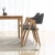 Import Hot sale modern solid wood dining room furniture white oak dining chair from China