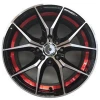Hot sale new design 17 18 19inch car wheels aluminum alloy wheel with PCD 5x120