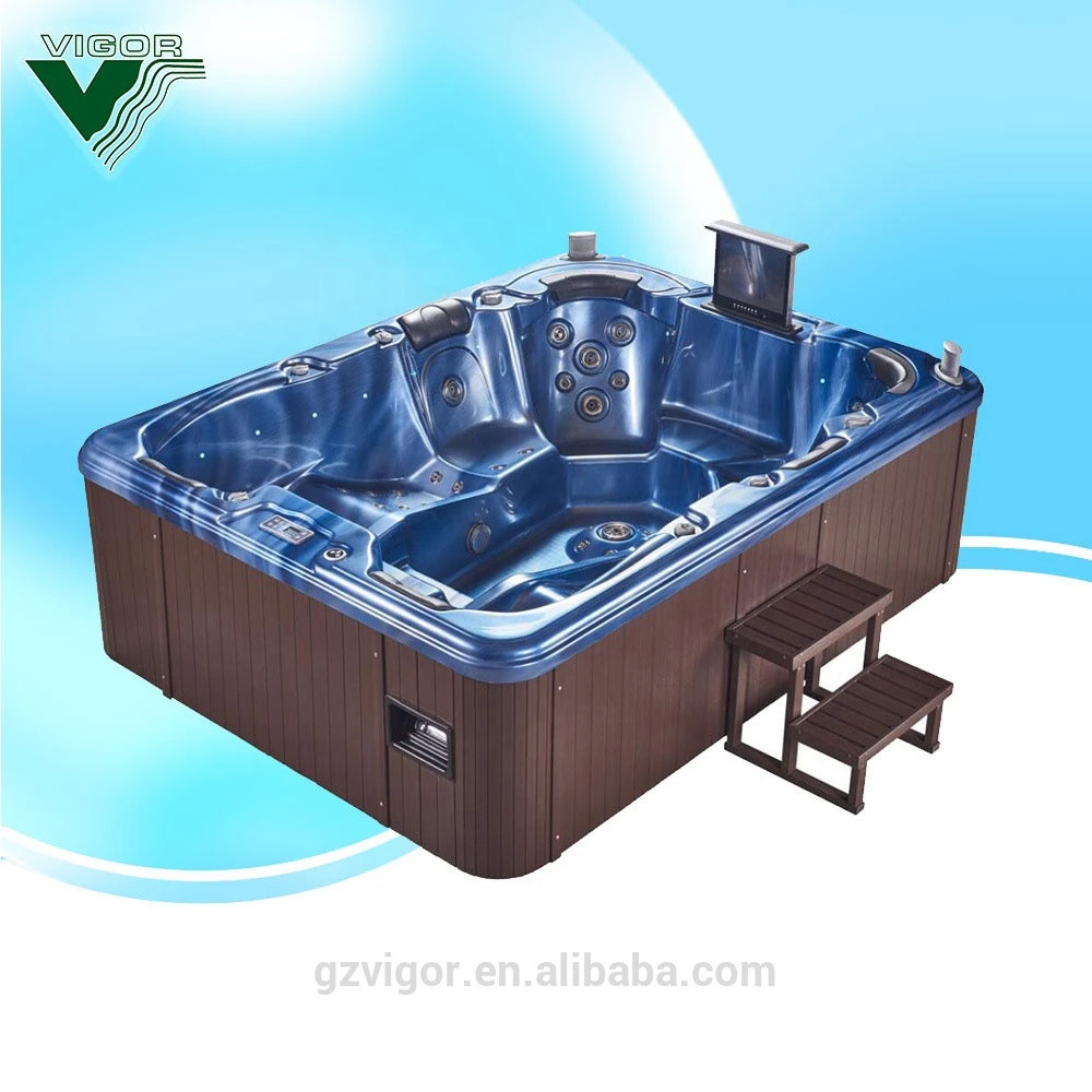 Hot sale outdoor whirlpool 5 person,Massage Hydro Hot Tub,outdoor whirlpool spa