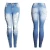 Import Hot sale slimmed holes tights sexy ladies leggings women jeans from China