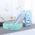 Import Hot Sale Star style baby carton slide with swing,Plastic slide with swimming pool,indoor and outdoor children slide from China