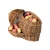 Import Hot sale wicker fruit basket kitchen potato and onion storage basket from China