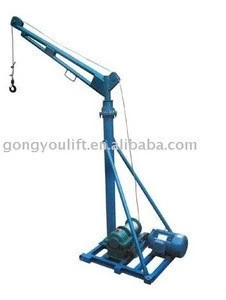 Hot sales!! 2013 New product!! portable crane lift/small crane for construction