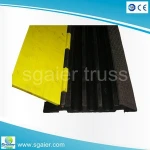 Hot Sales Durable 5 Channels Rubber Cable Protector Portable Speed Bump