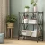 Import Hot sales folding  fashion 3 4  layers colorful kitchen steel metal storage rack cabinet shelf for bedroom office bookstore from China