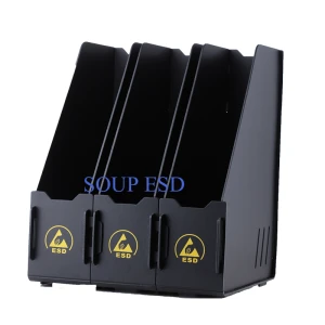 Hot selling ESD stationery file holder A4 A3 A5 paper antistatic ESD document holder