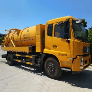 Hot Selling Garbage Vacuum Sewage Suction Tanker Truck for Sale