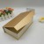 Import Hot selling gold rigid cardboard box gift box paper with with silk insert from China