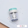 Hot selling small contact lens cleaner case fashion travel eye colorful contact lens cleaning case